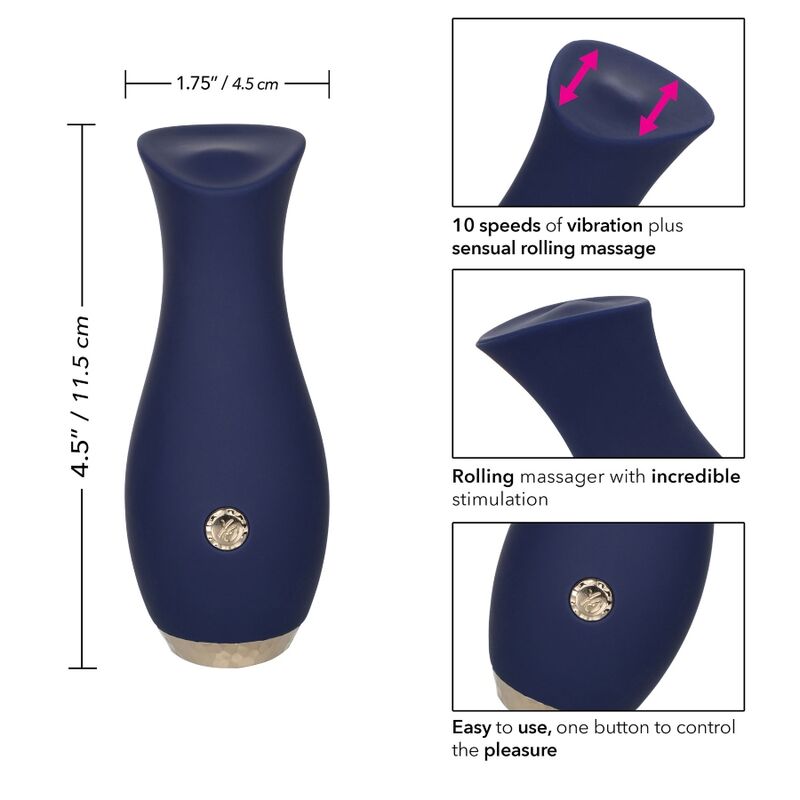 CALEXOTICS - CHIC BLUE TULIPE MASSAGER