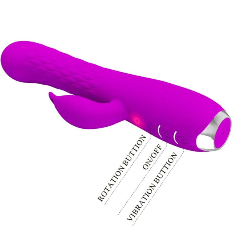 PRETTY LOVE - OVE MOLLY RECHARGEABLE ROTATION VIBRATOR