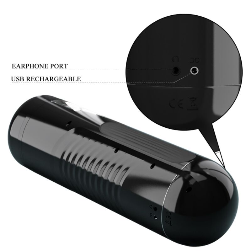 PRETTY LOVE - RECHARGEABLE MULTIFUNCTIONAL MASTURBATOR LORELEI