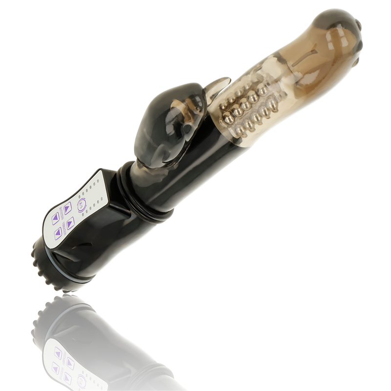 OHMAMA - DELFIN ROTATING VIBRATOR WITH CLITORAL STIMULATOR