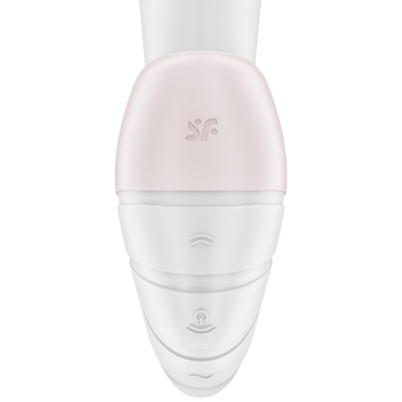 SATISFYER - SUPERNOVA AIR PULSE STIMULATOR AND WHITE VIBRATOR
