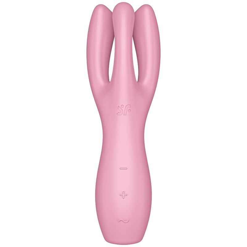 SATISFYER - VIBRATOR THREESOME 3 PINK