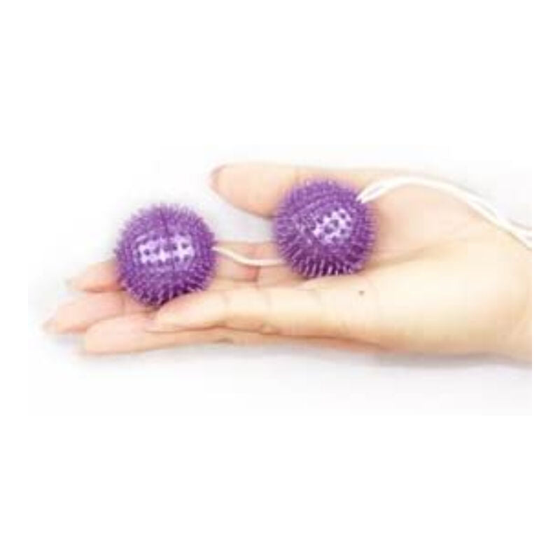 BALL - PURPLE TEXTURED BALLS FOR DEEP PLEASURE 3.60 CM