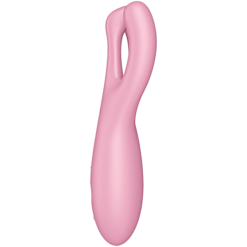SATISFYER - APP VIBRATOR THREESOME 4 PINK