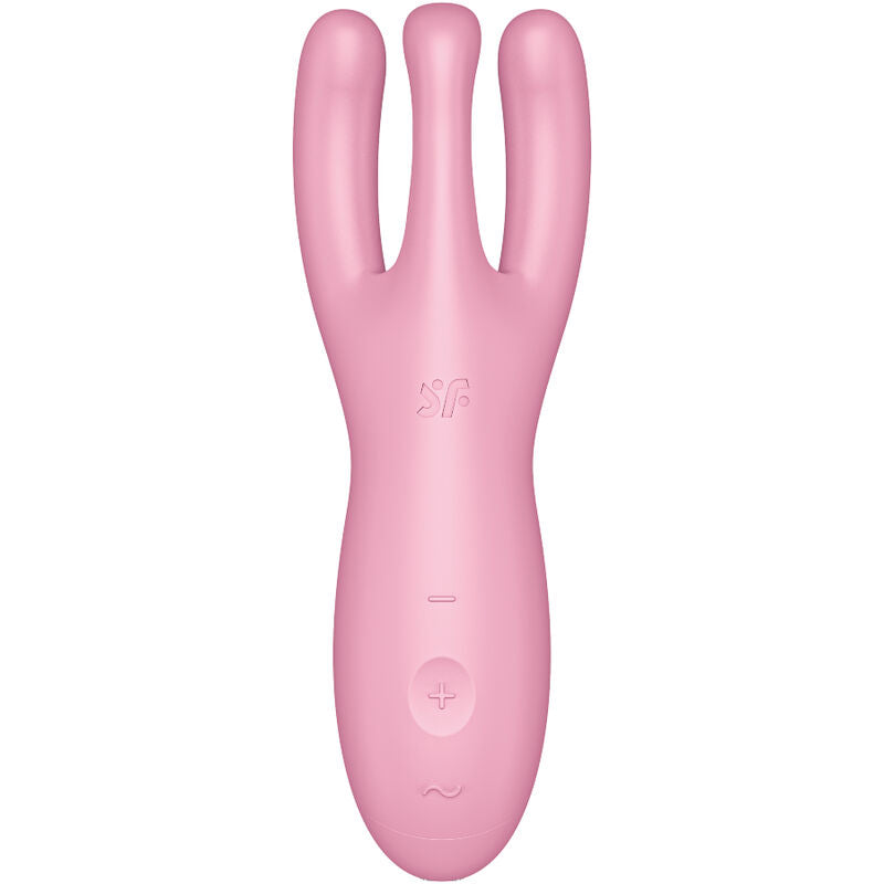 SATISFYER - APP VIBRATOR THREESOME 4 PINK