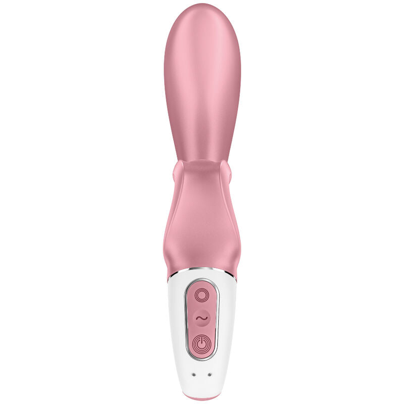 SATISFYER - HUG ME PINK RABBIT VIBRATOR APP