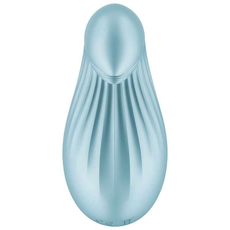 SATISFYER - BLUE DELIGHT LAY-ON DIPPING VIBRATOR
