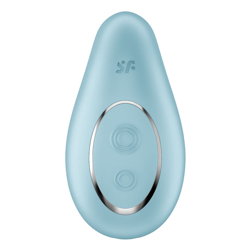 SATISFYER - BLUE DELIGHT LAY-ON DIPPING VIBRATOR