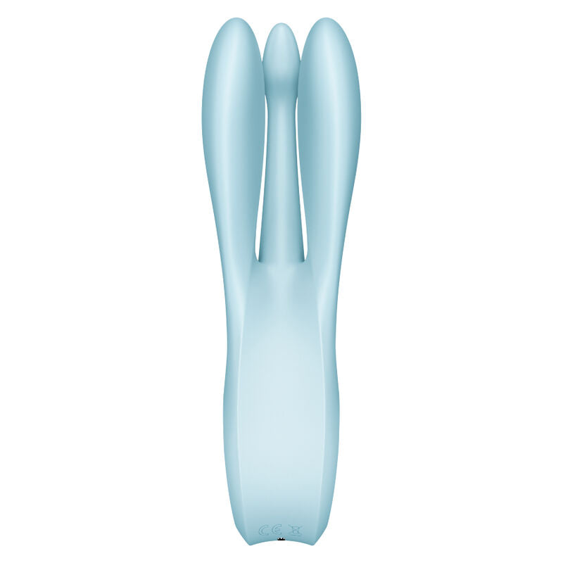 SATISFYER - THREESOME VIBRATOR 1 BLUE