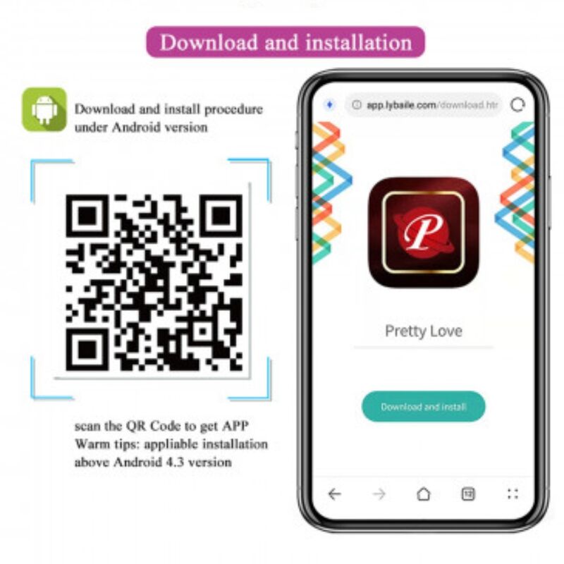 PRETTY LOVE - FREE APP CATALINA MASSAGER VIOLET
