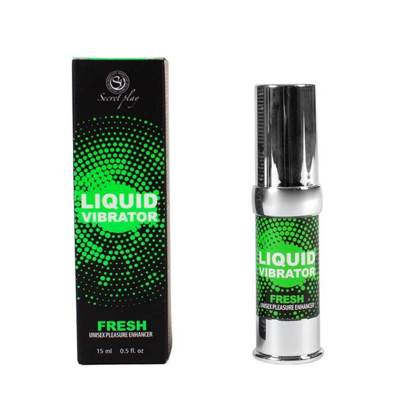 SECRETPLAY - FRESH LIQUID VIBRATOR STIMULATOR &amp; PLEASURE ENHANCER 15 ML