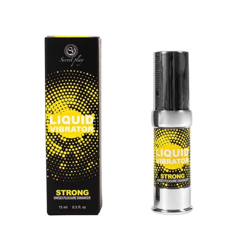 SECRETPLAY - STRONG UNISEX LIQUID VIBRATOR STIMULATOR 15 ML