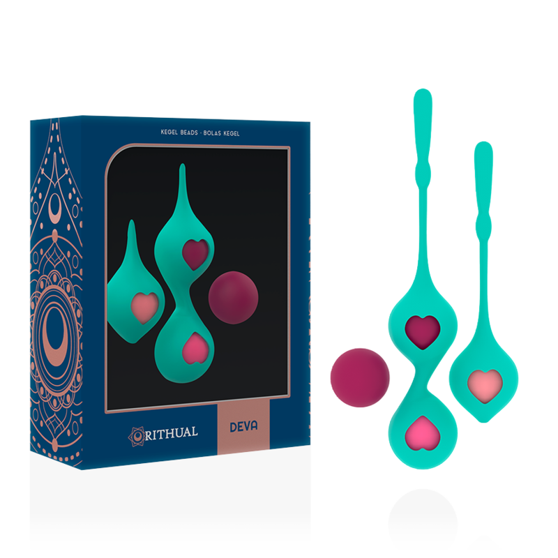 RITHUAL - DEVA AQUA GREEN PELVIC FLOOR TRAINING SET