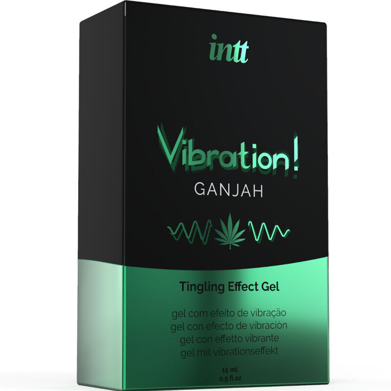 INTT - POWERFUL INTIMATE STIMULANT VIBRATING GEL LIQUID MARIJUANA 15ML