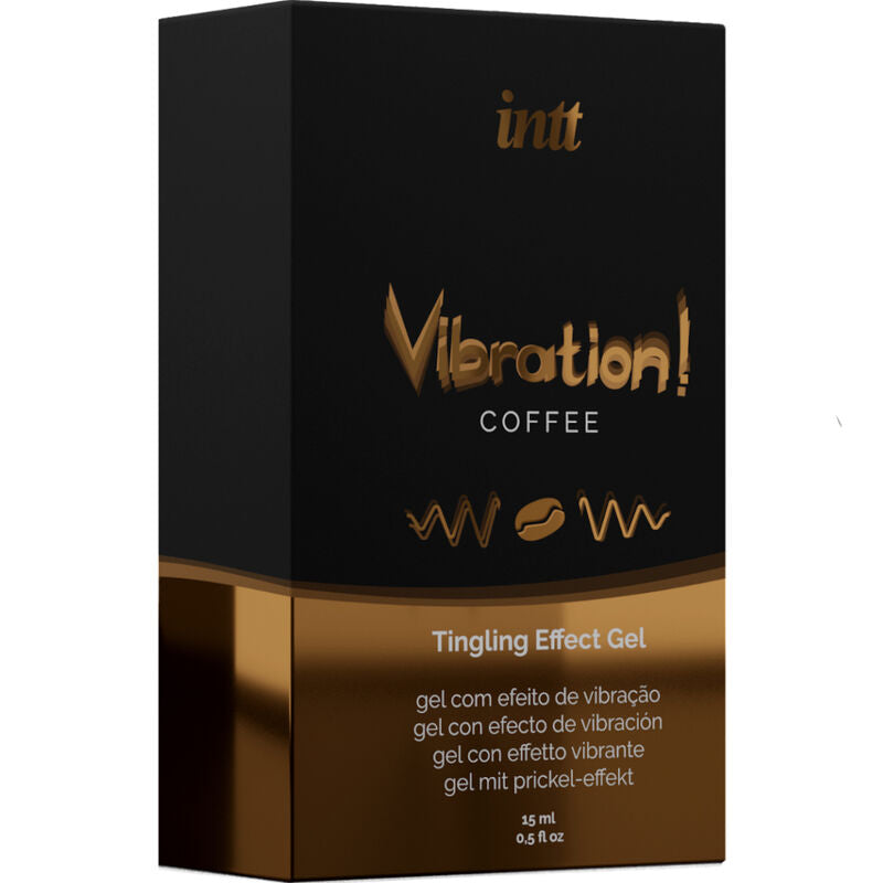 INTT - POWERFUL VIBRANT GEL LIQUID STIMULANT INTIMATE COFFEE 15ML