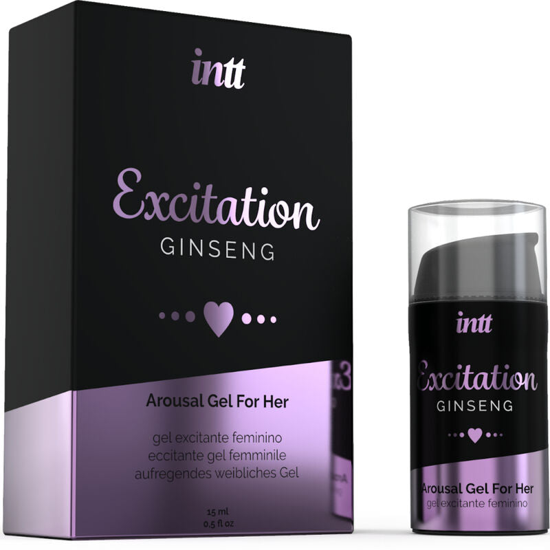 INTT LUBRICANTS - STIMULATING AND EXCITING GEL, INTIMATE HEAT, ACTIVATOR OF SEXUAL DESIRE