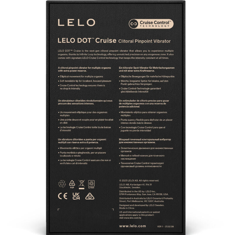 LELO - DOT CRUISE YELLOW CLITORAL STIMULATOR