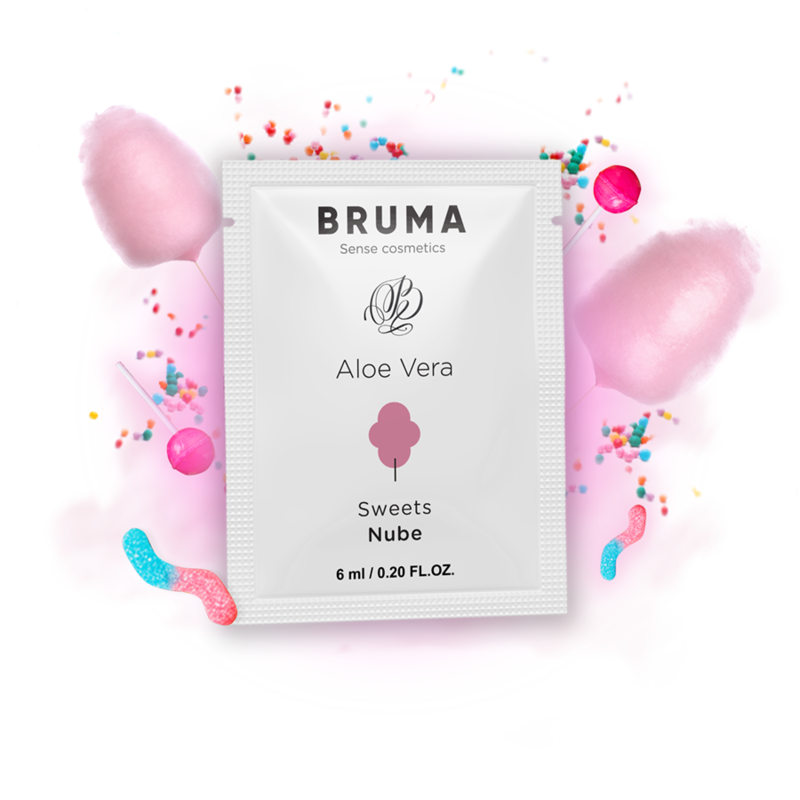 BRUMA - ALOE VERA SLIDING GEL WITH CANDY FLAVOR 6 ML