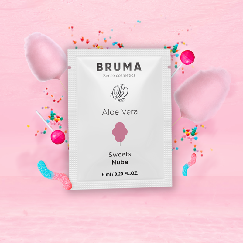 BRUMA - ALOE VERA SLIDING GEL WITH CANDY FLAVOR 6 ML