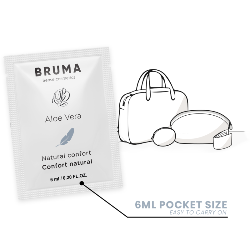 BRUMA - NATURAL ALOE VERA COMFORT SLIDING GEL 6 ML