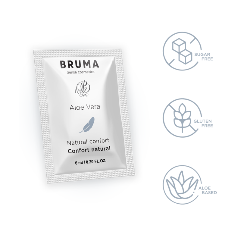 BRUMA - NATURAL ALOE VERA COMFORT SLIDING GEL 6 ML