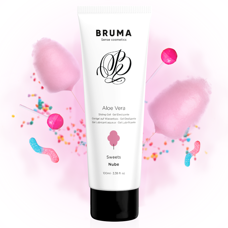 BRUMA - ALOE VERA SLIDING GEL WITH CANDY FLAVOR 100 ML