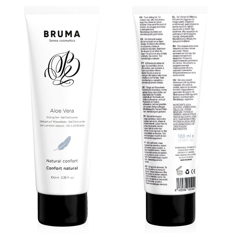 BRUMA - NATURAL ALOE VERA COMFORT SLIDING GEL 100 ML