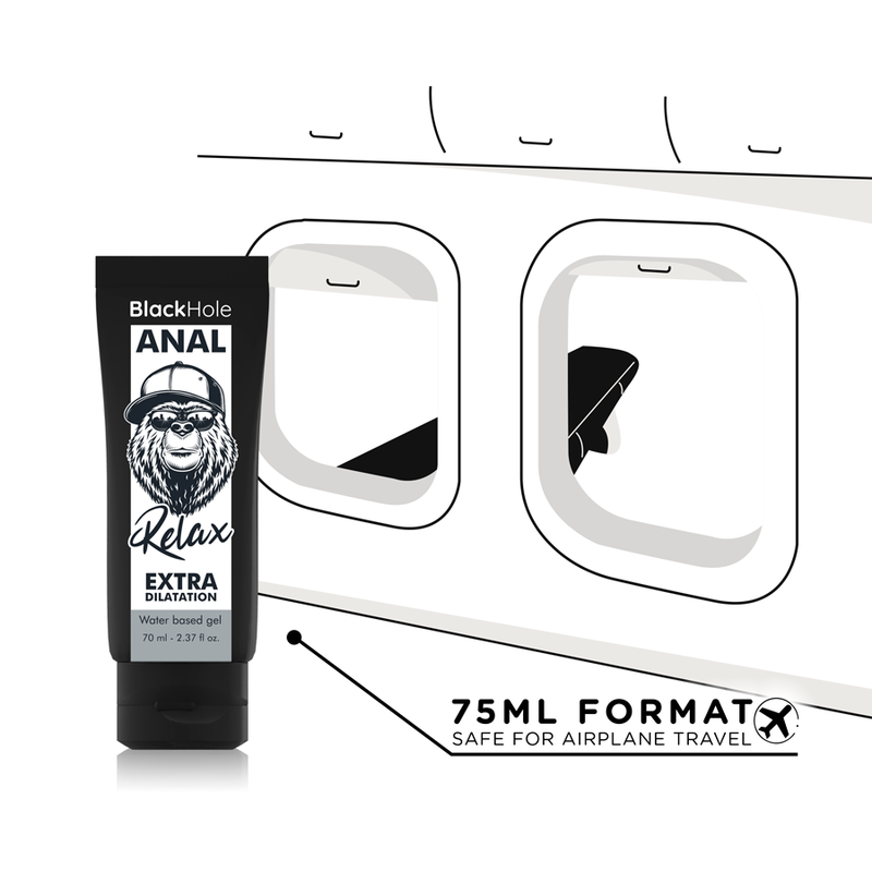 BLACK HOLE - WATER-BASED ANAL DILATOR GEL 70 ML