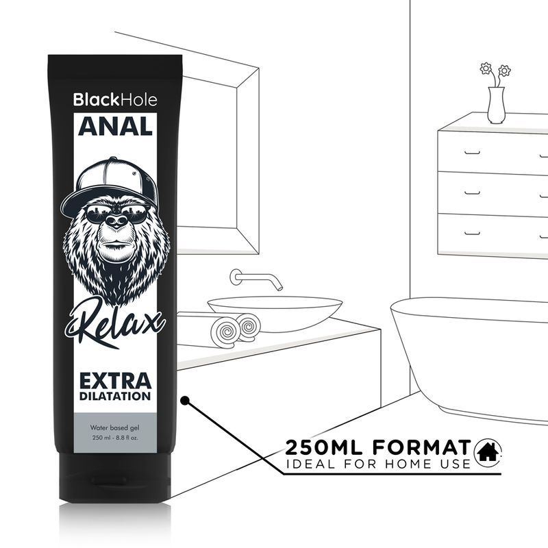 BLACK HOLE - WATER-BASED ANAL DILATION GEL 250 ML