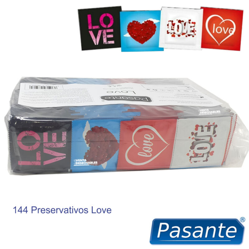 PASSANTE - CONDOM LOVE BAG 144 UNITS