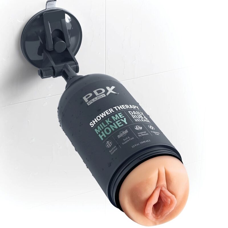 PDX PLUS - STROKER MASTURBATOR DISCREET DESIGN SHAMPOO BOTTLE MILK ME HONEY