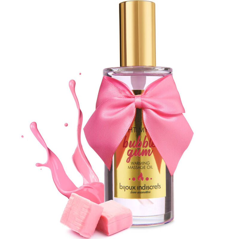 BIJOUX - INDISCRETS LIGHT MY FIRE MASSAGE OIL HEAT EFFECT GUMMY FLAVOR