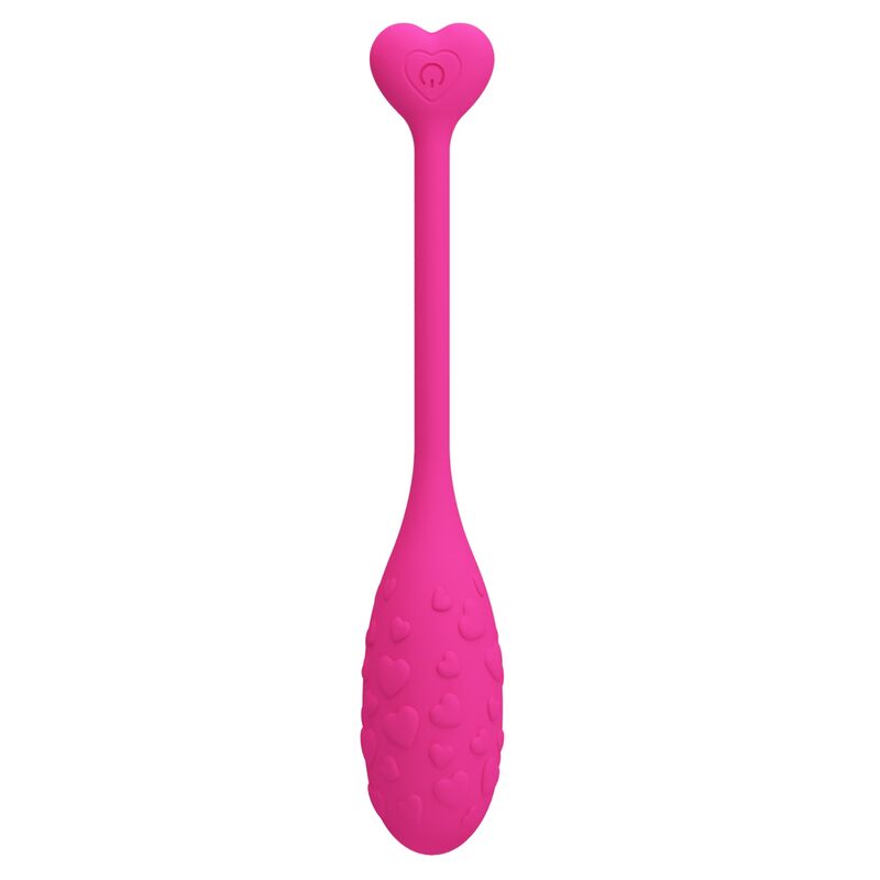 PRETTY LOVE - PINK VIBRATING EGG FISHER CONTROLLED BY APP