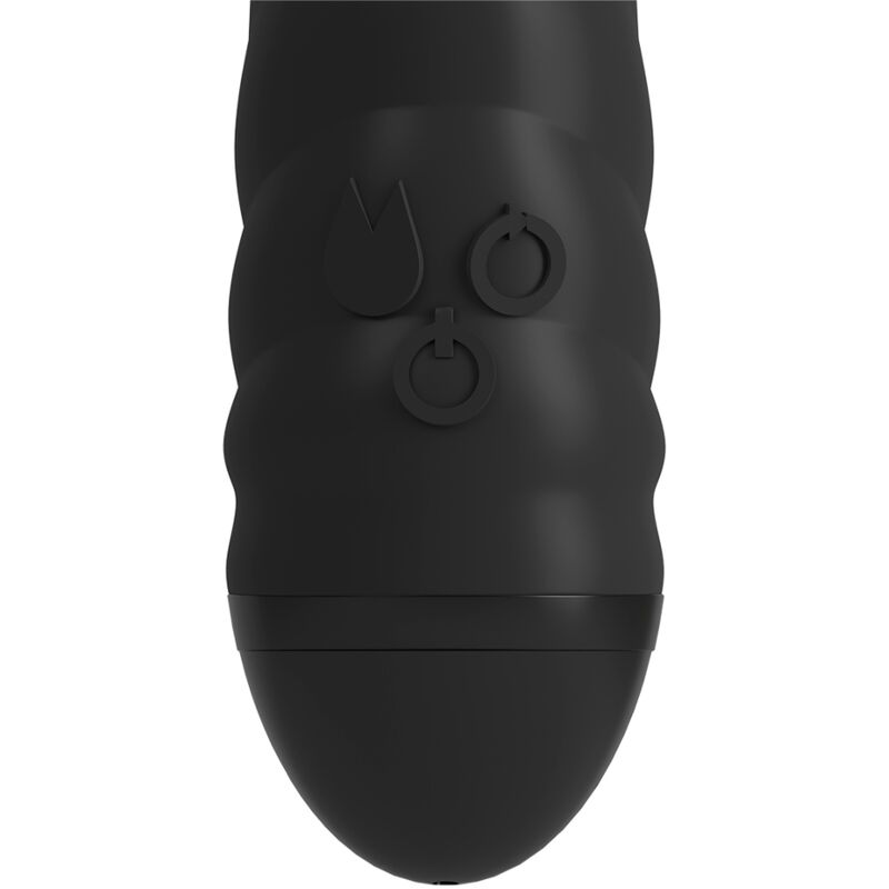 ADRIEN LASTIC - BLACK RABBIT TWISTER AND ROTATING MASSAGER VIBRATOR