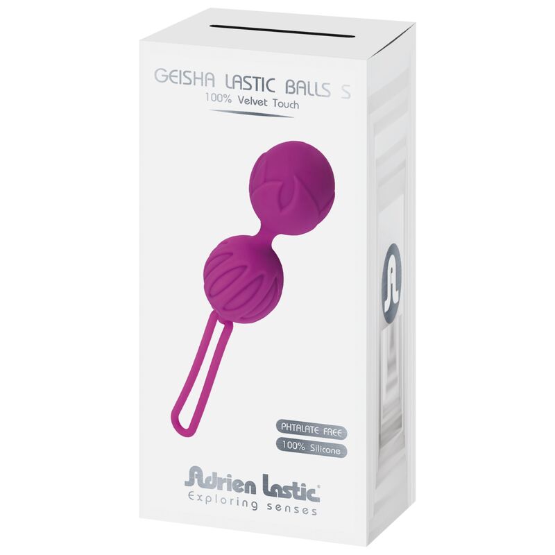 ADRIEN LASTIC - GEISHA LASTIC SILICONE BALLS SIZE P VIOLET