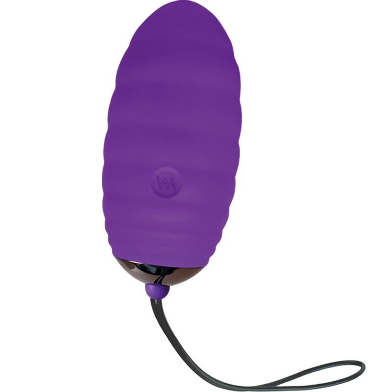 ADRIEN LASTIC - OCEAN BREEZE 2.0 RECHARGEABLE VIBRANT EGG WITH REMOTE CONTROL - VIOLET