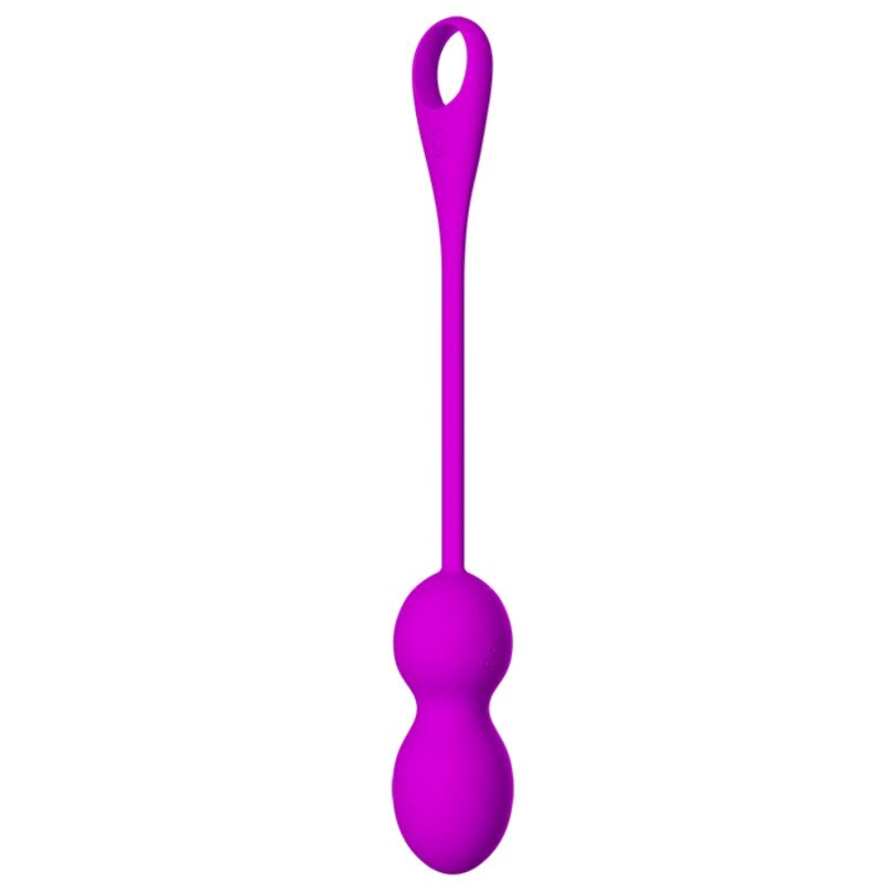 PRETTY LOVE - RECHARGEABLE VIBRATING BALLS ELVIRA PURPLE
