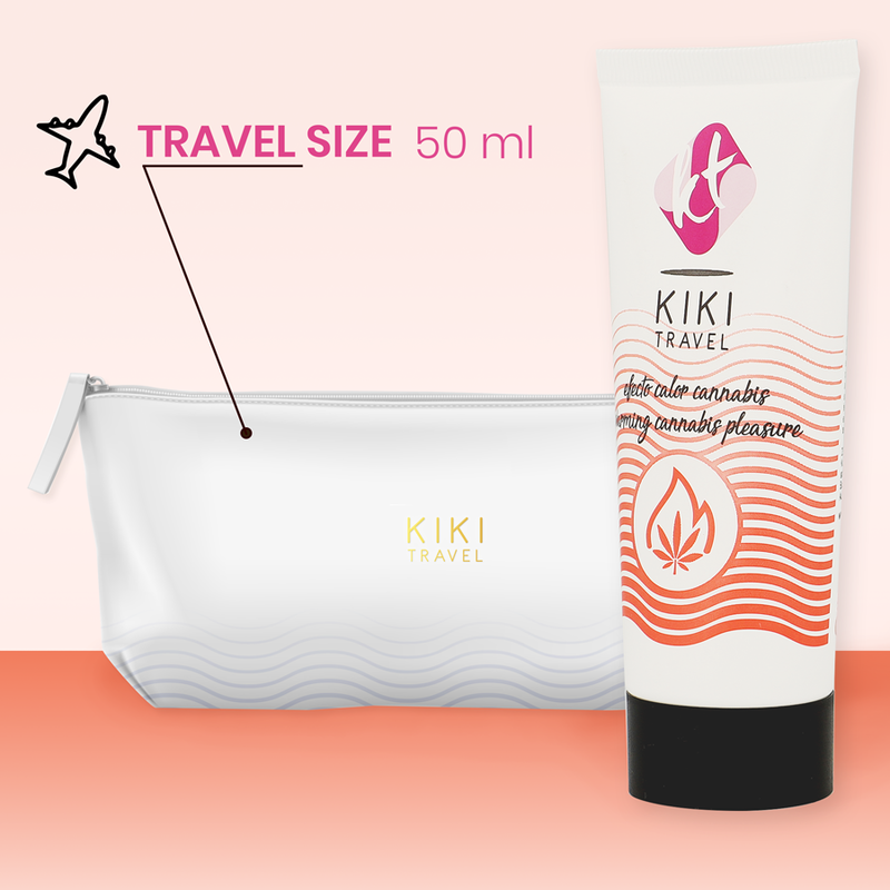 KIKÍ TRAVEL - HOT EFFECT LUBRICANT MARIJUANA 50 ML