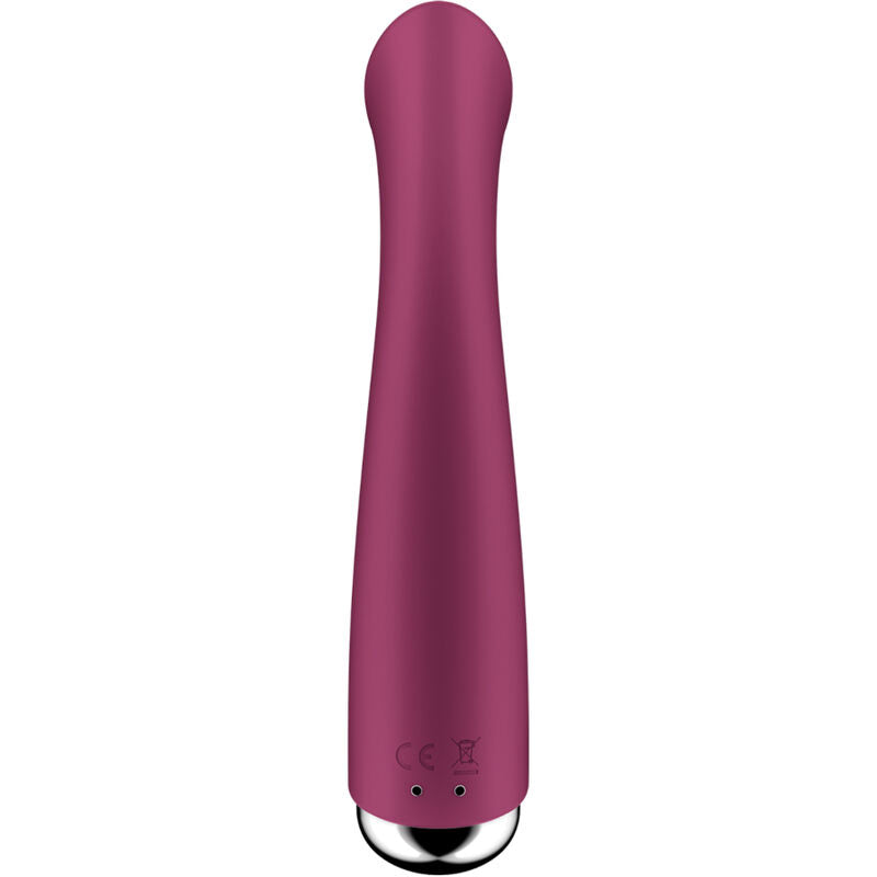 SATISFYER - SPINNING G-SPORT 1 RED ROTATING VIBRATOR