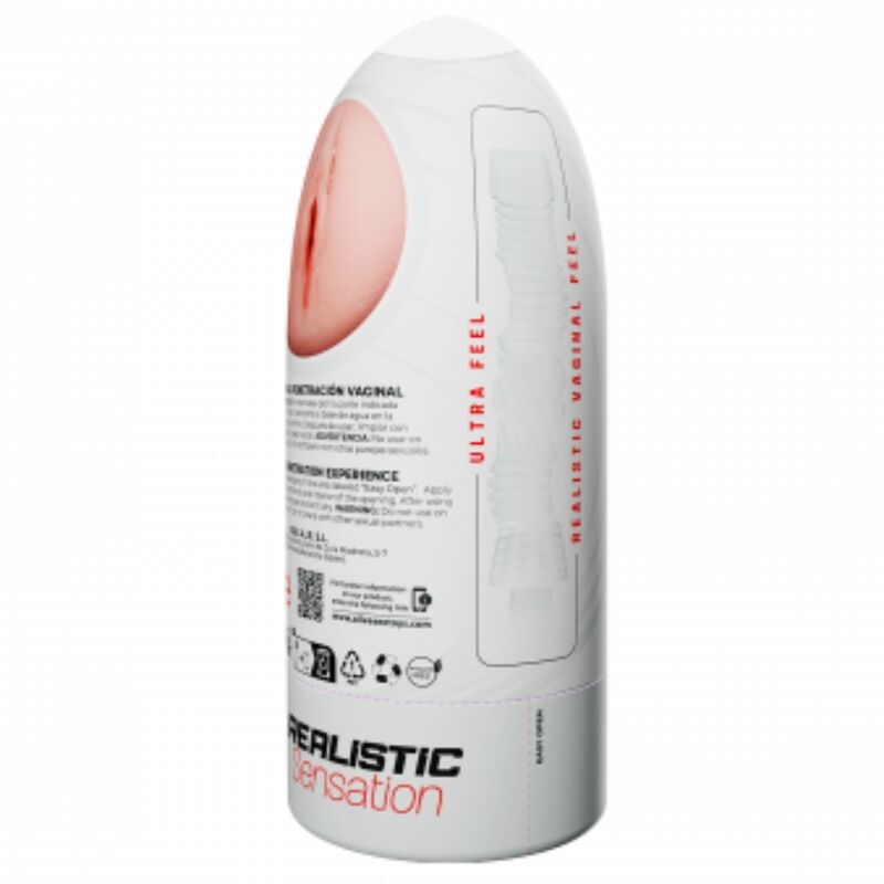 ALIVE - FLEXIBLE MALE VAGINAL MASTURBATOR SIZE M