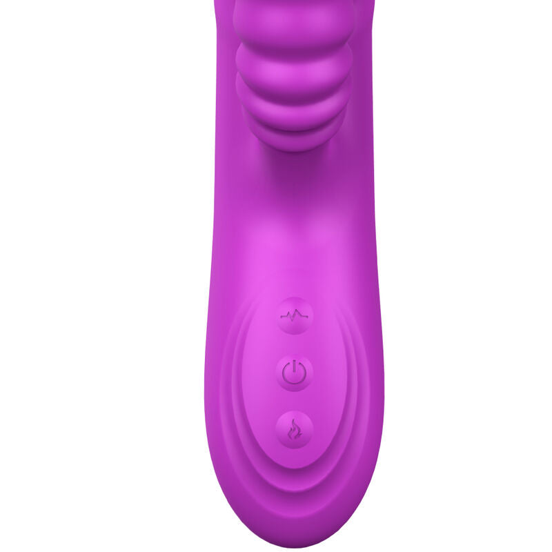 ARMONY - ANGELIA MULTIFUNCTION VIBRATOR WITH STIMULATING TONGUE AND VIOLET HEAT EFFECT