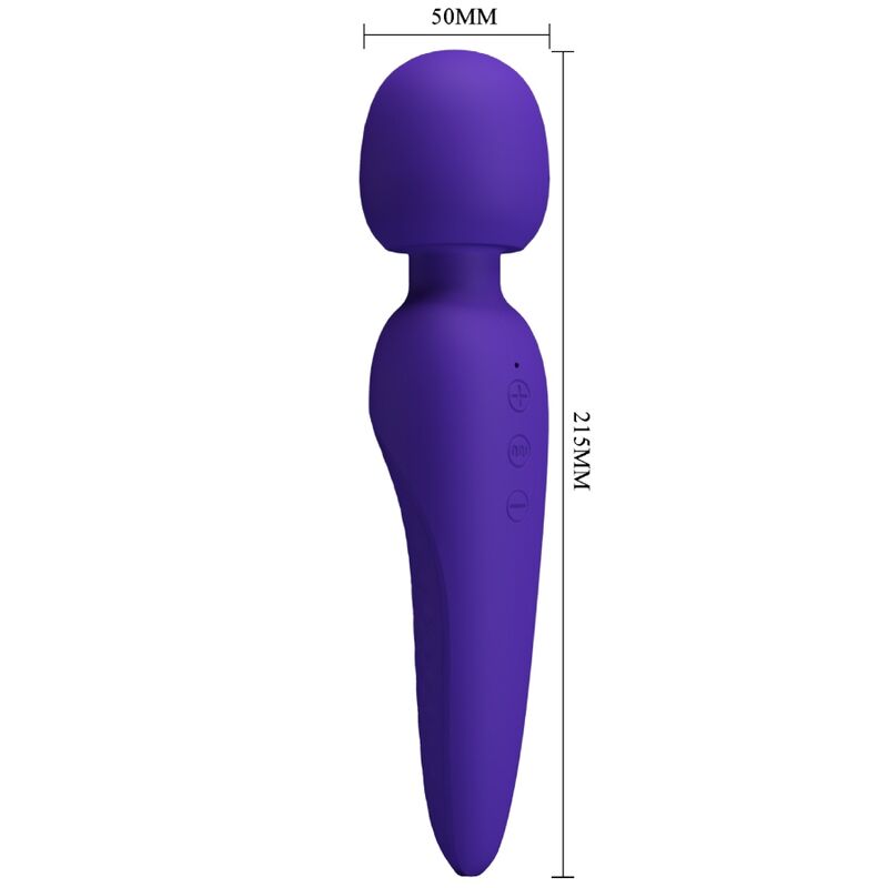 PRETTY LOVE - MAREDITH MASSAGER 12 VIBRATION MODES PURPLE