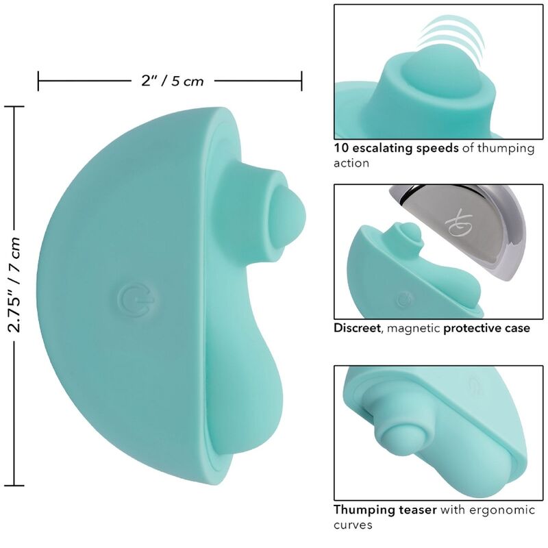 CALEXOTICS - OVATION ACCLAIM AQUA GREEN STIMULATOR