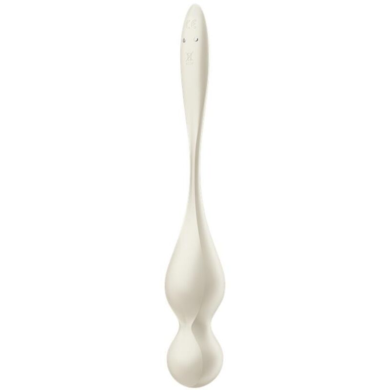 SATISFYER - LOVE BIRDS WHITE VIBRATING KEGEL BALLS