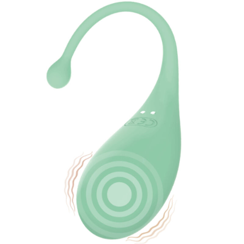 ADRIEN LASTIC - VIBRANT GREEN PALPITATING EGG + FREE APP