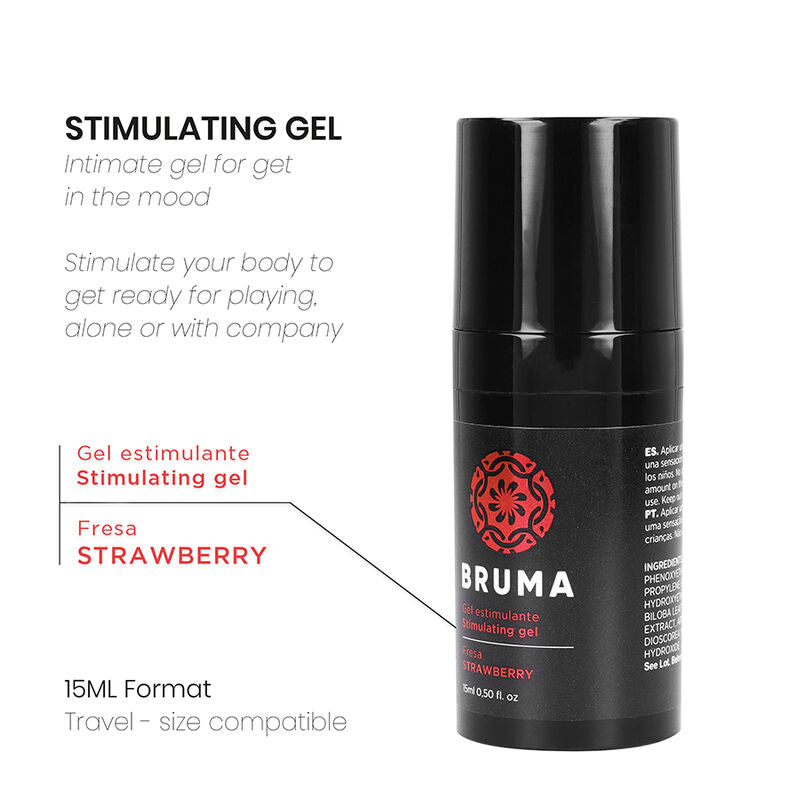 BRUMA - STRAWBERRY FLAVORED INTENSIFYING BALM 15 ML