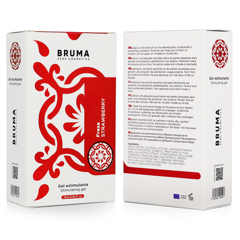 BRUMA - STRAWBERRY FLAVORED INTENSIFYING BALM 15 ML