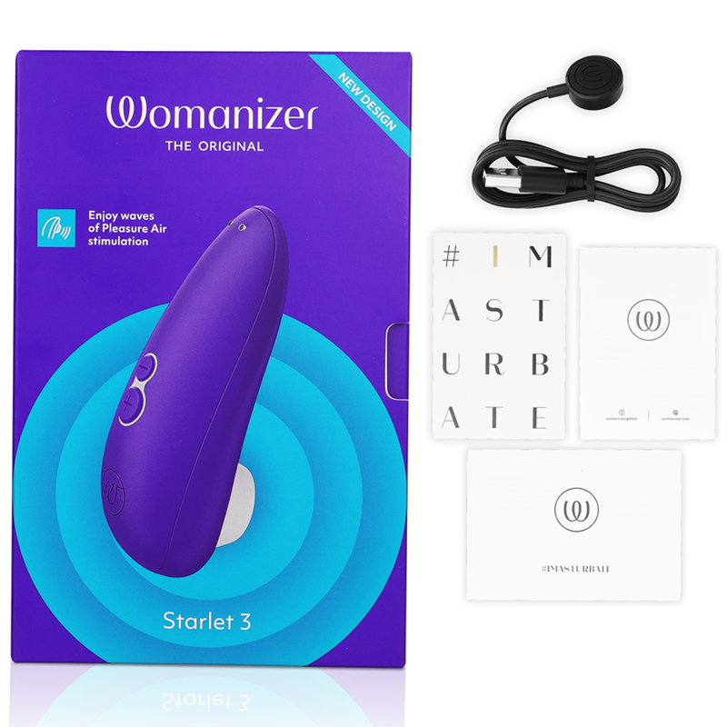 WOMANIZER - STARLET 3 INDIGO CLITORAL STIMULATOR