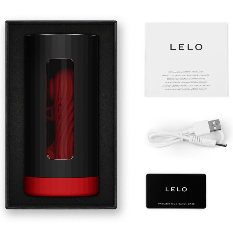 LELO - F1S V3 MALE MASTURBATOR RED GG
