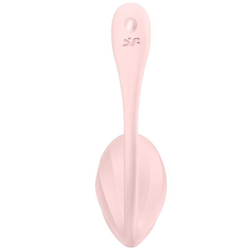 SATISFYER - RIBBED PETAL STIMULATOR REMOTE CONTROL G-POINT ROSE WITH FREE APP